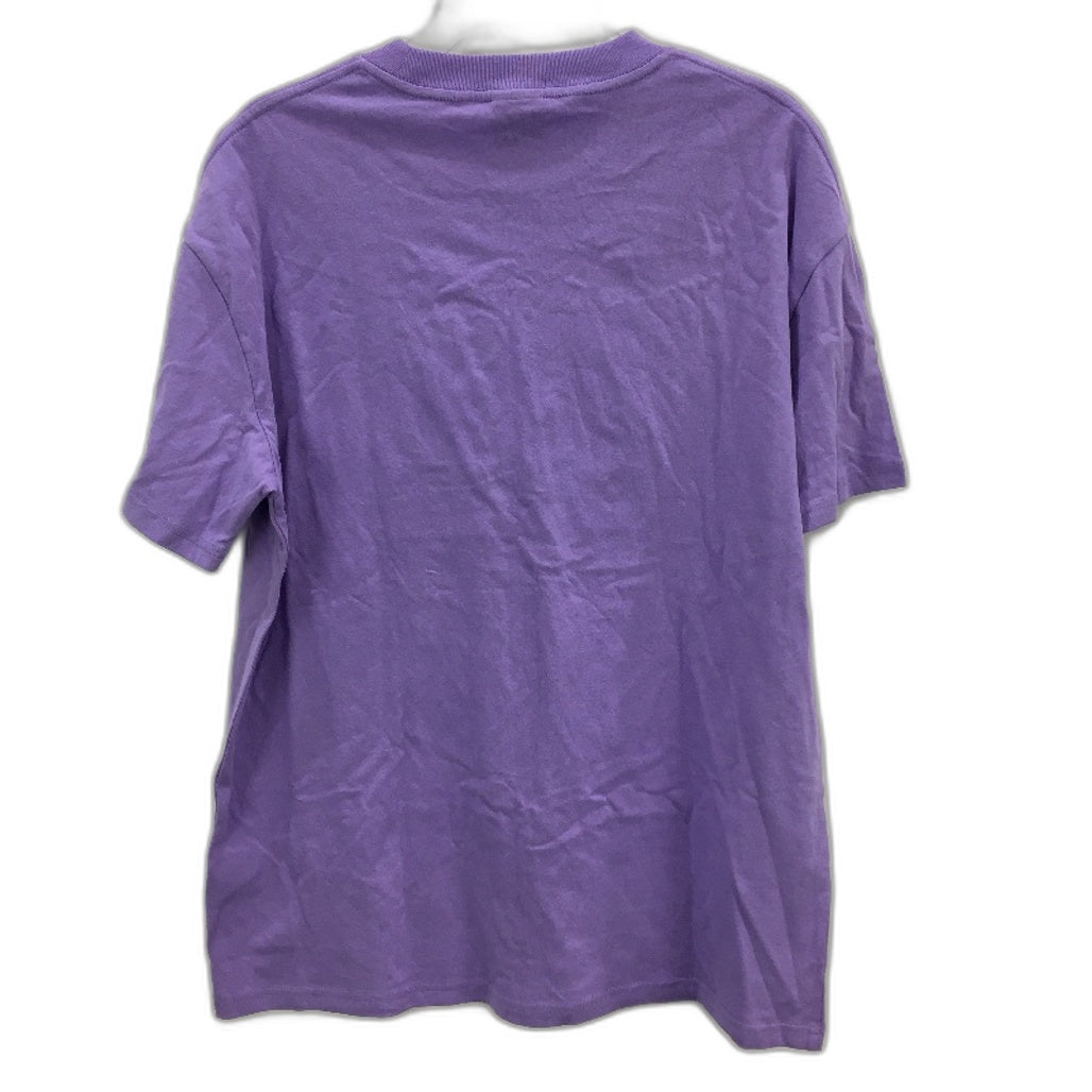 Insight Purple Floral Print Design Heavy T-Shirt Mens Size Medium