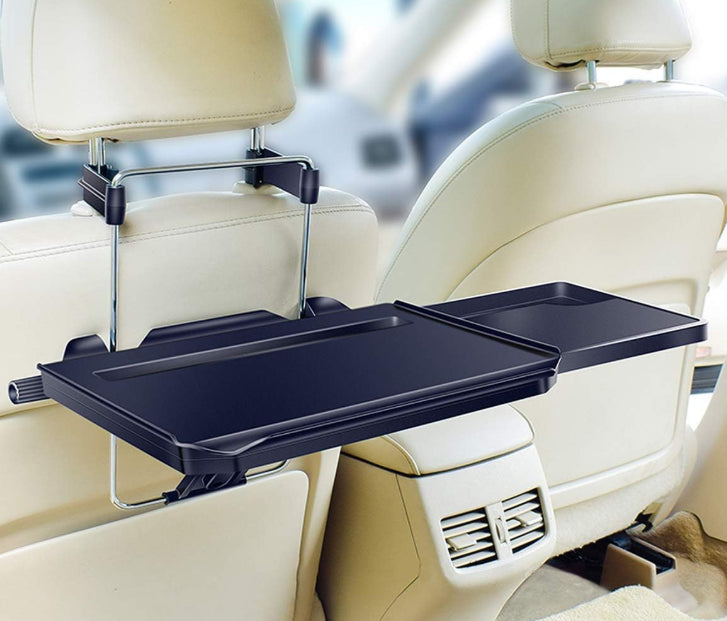 Car Laptop Desk Foldable Portable Multipurpose Vehicle Tray Steering Wheel&Seat
