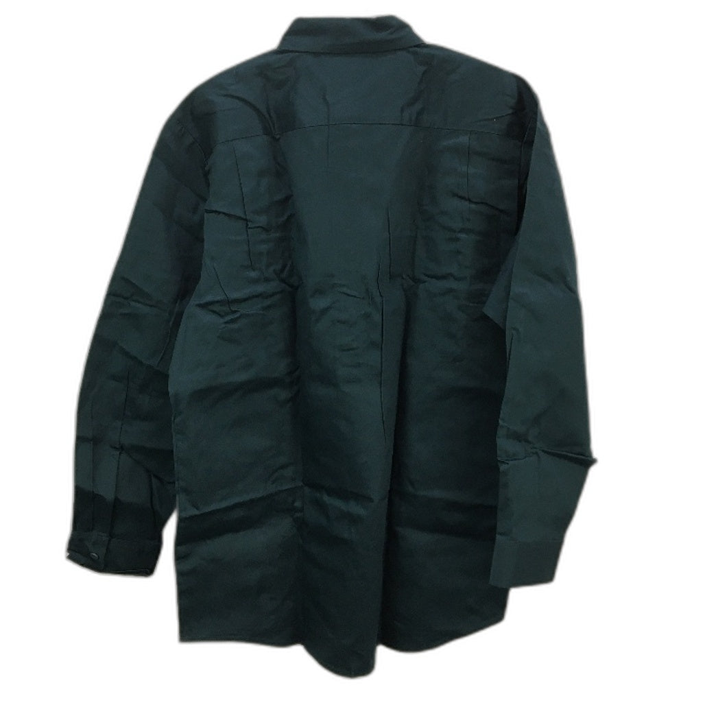 Hard Yakka Gardener Green Long Sleeve Button Up Drill Work Shirt Mens Size XL