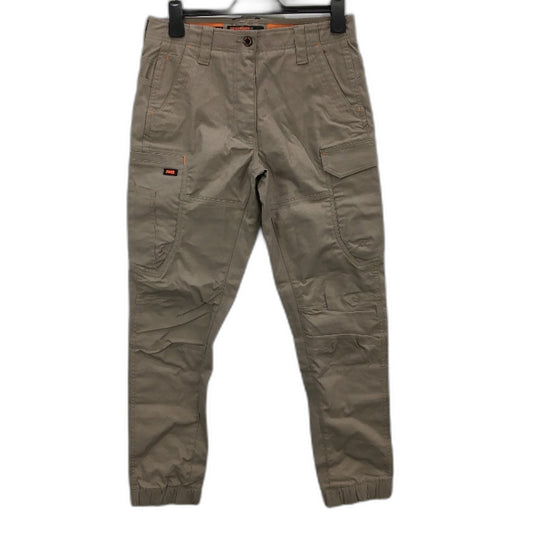 FUZE By King Gee Desert Khaki Cargo Work Pants Ladies Size AU 12