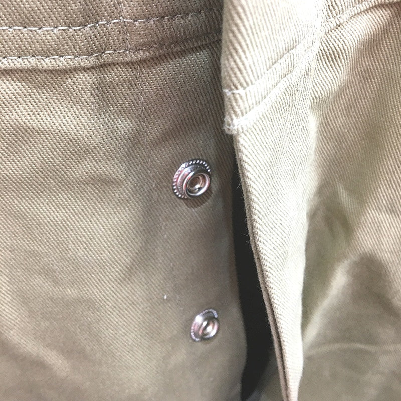 Hard Yakka Khaki Button Up Drill Work Coverall Mens Size 89L Waist