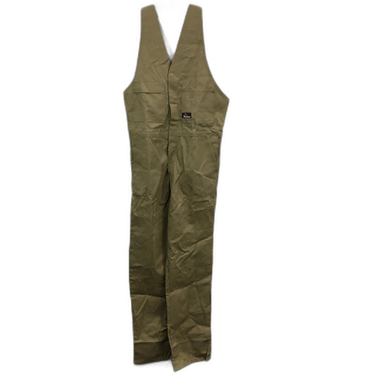 Hard Yakka Khaki Action Back Cotton Work Overalls Mens Size 89L Waist