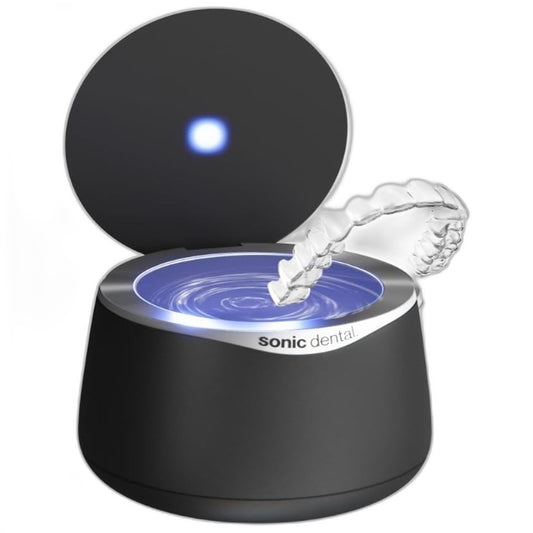 Sonic Dental Pro Cleaning Pod Ultrasonic Retainer Cleaner Machine Multipurpose