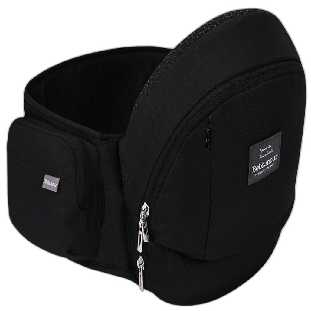 Bebamour Foldable Baby Hip Seat Carrier Ergonomic Toddler Waist Seat 0-36 Months