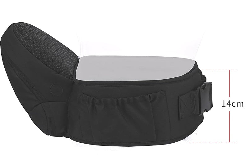 Bebamour Foldable Baby Hip Seat Carrier Ergonomic Toddler Waist Seat 0-36 Months