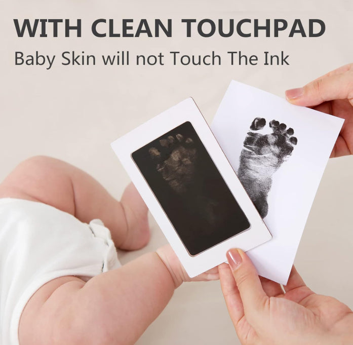 Hiumotan Baby Hand & Footprint Kit Inkless Memory Picture Frame DIY Set