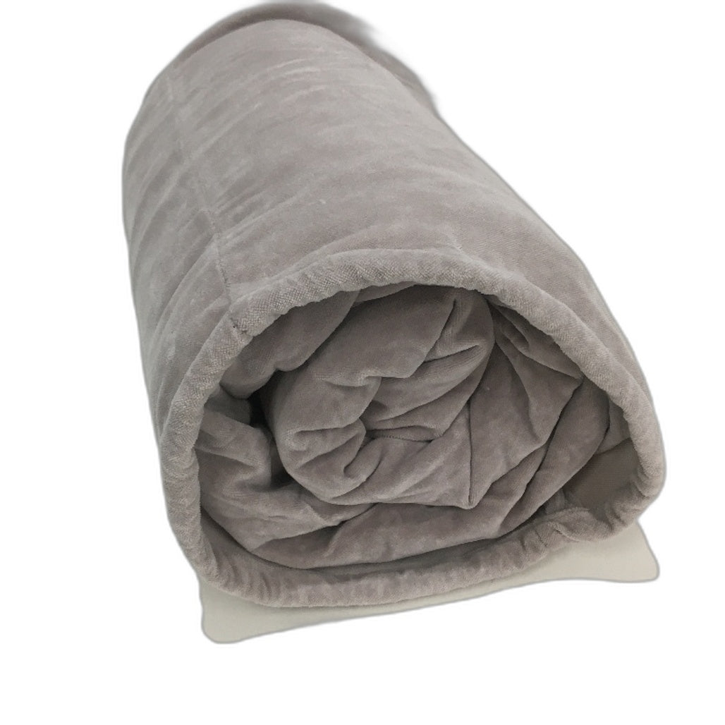 Kirkton House Beige Soft Velvet-Like Quilt Cover Set 207cm x 207cm
