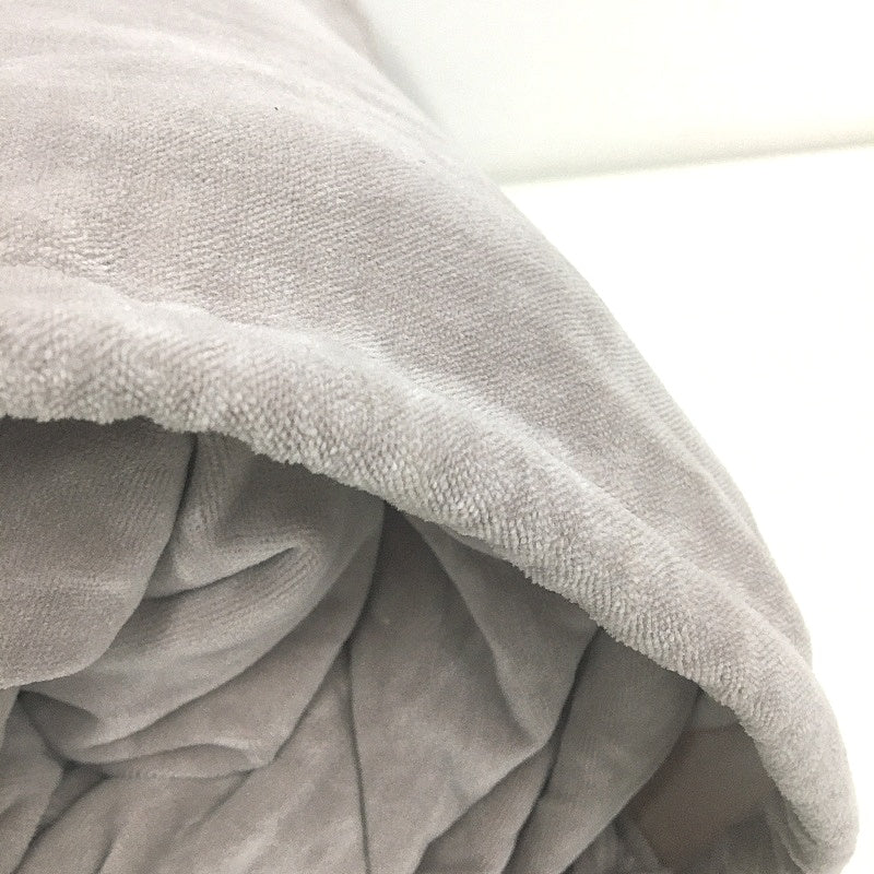 Kirkton House Beige Soft Velvet-Like Quilt Cover Set 207cm x 207cm