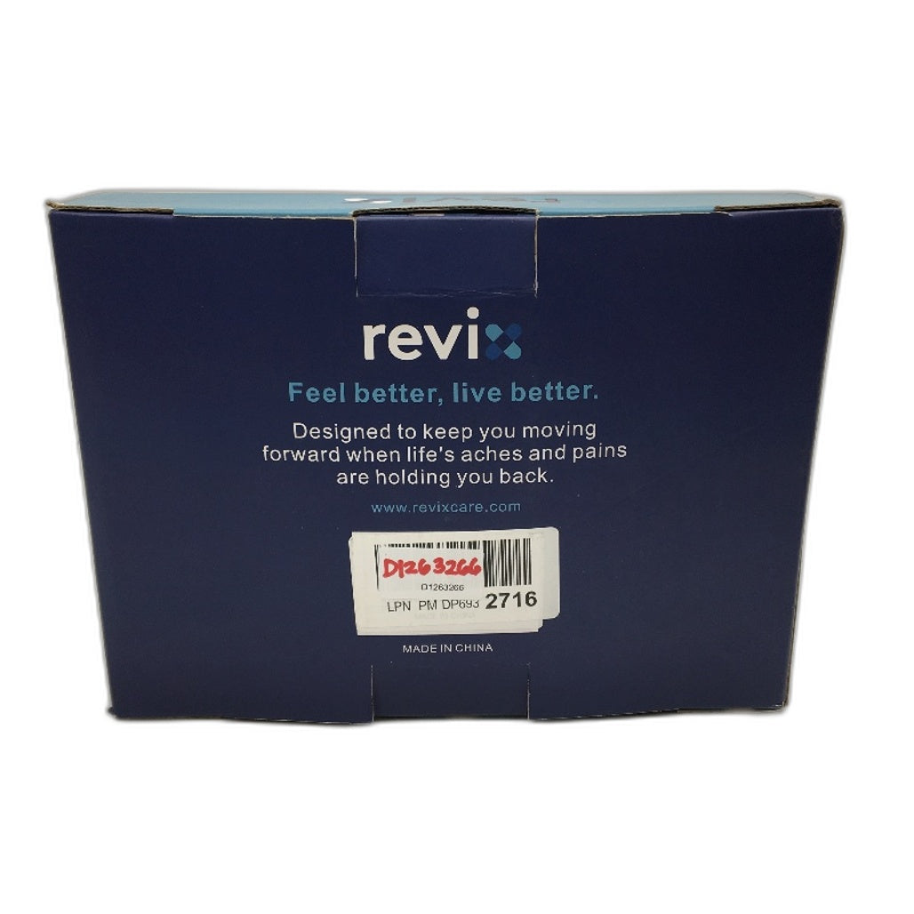 Revix REX119 Full Back Reusable Freezable Gel Navy Blue Cold Pack NEW