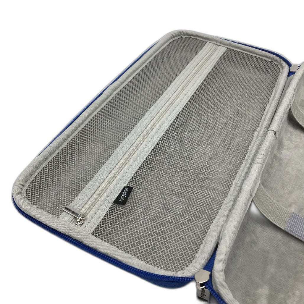 Kingshion Hard Shell 84 Key Mechanical Keyboard Travel Case in Blue NEW