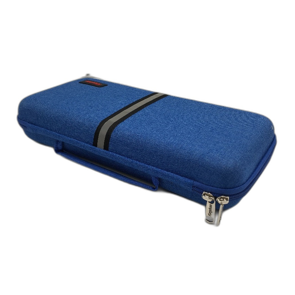 Kingshion Hard Shell 84 Key Mechanical Keyboard Travel Case in Blue NEW