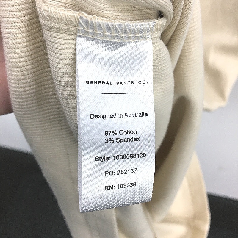 General Pants Racer Back Oat Ribbed Midi Dress Ladies Size Medium NEW