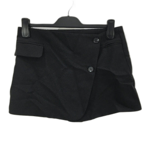 Alice in the Eve Margot Black Tailored Wrap Mini Skirt Ladies Size Small NEW