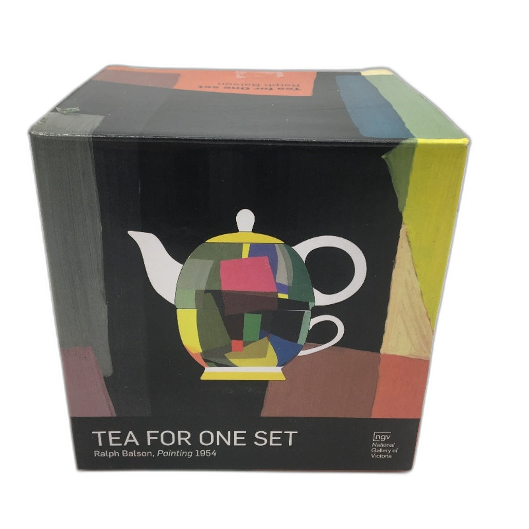 VINTAGE Ralph Balson Painting 1954 Tea for One NGV 2004 Teapot and Cup Set