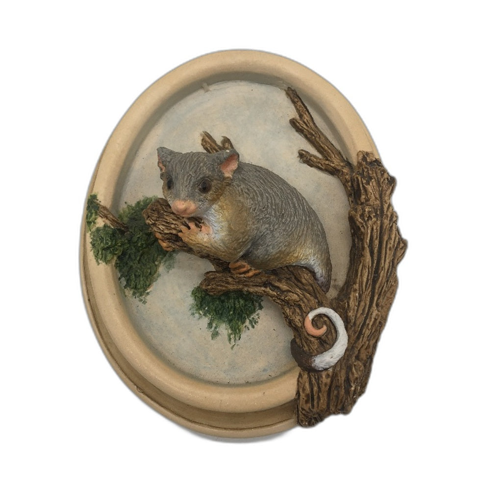 VINTAGE Handmade in Australia Ringtail Possum Figurine by J Hancox