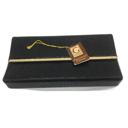 VINTAGE Glomesh by Glo International 520 Black Mesh Clutch Ladies Handbag