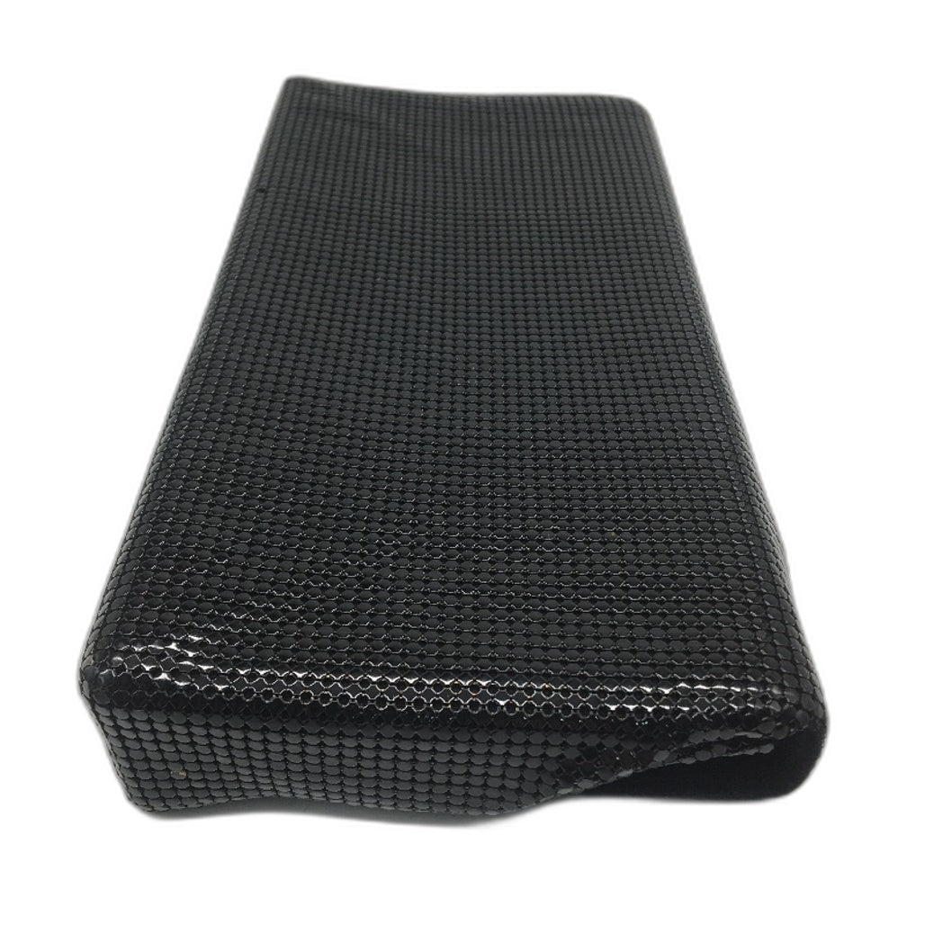 VINTAGE Glomesh by Glo International 520 Black Mesh Clutch Ladies Handbag