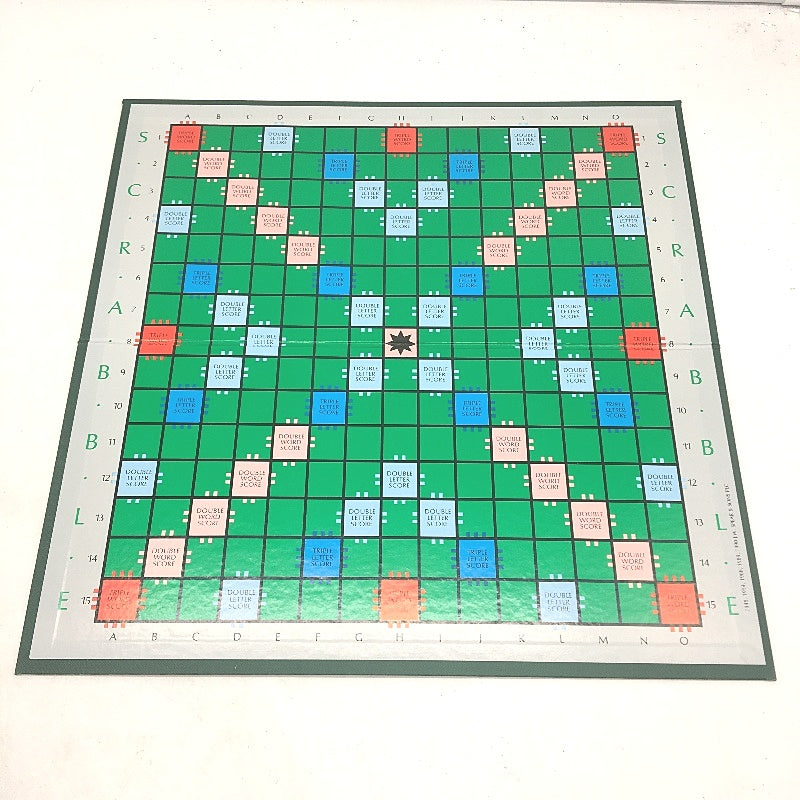 VINTAGE 1988 51263 Scrabble Original Word Board Game for 2-4 Players