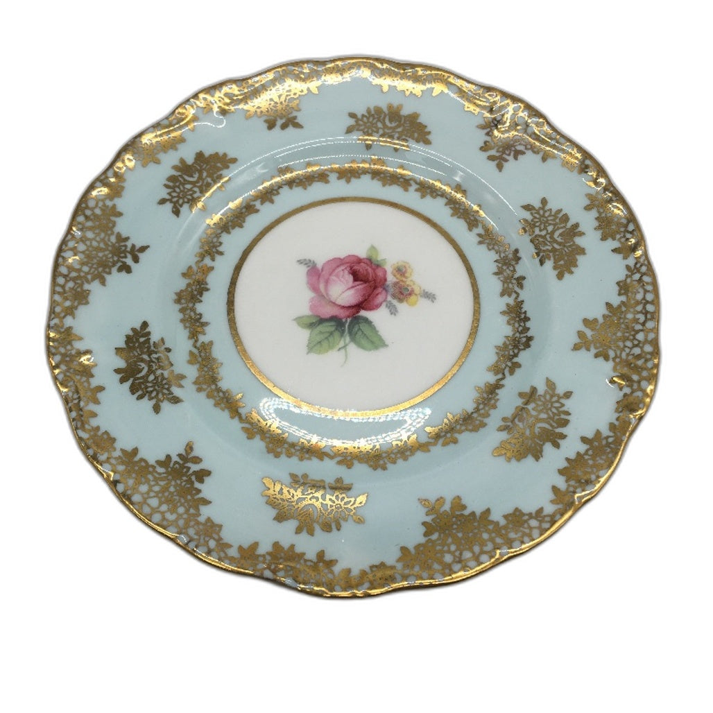 VINTAGE Paragon Rose Gold Detailing Fine Bone China Tea Cup Saucer