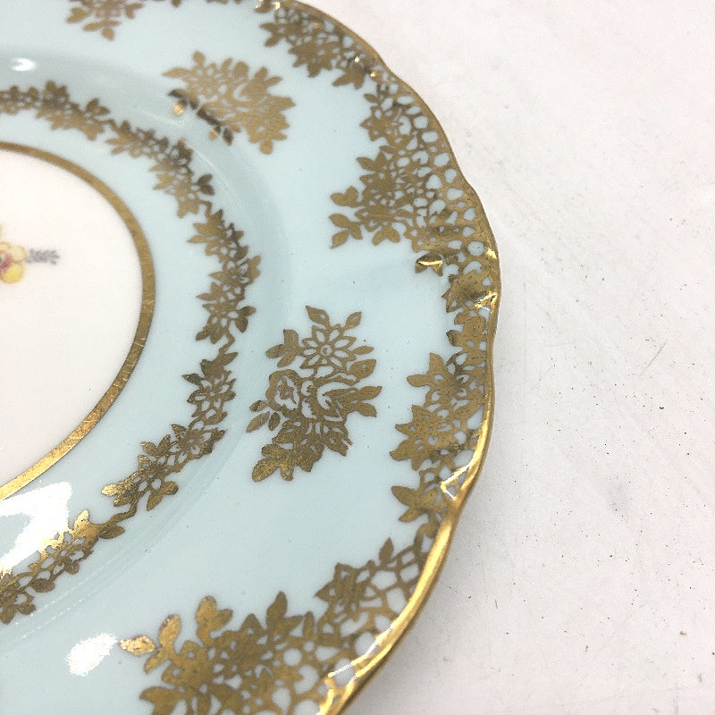 VINTAGE Paragon Rose Gold Detailing Fine Bone China Tea Cup Saucer