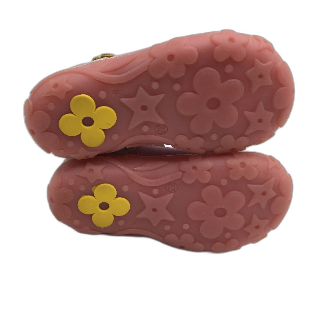 Aster Rose Pink Leather Karma Sandal Shoes Toddler Size 2-2.5Yrs EU 23 NEW