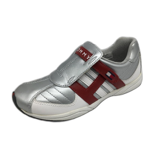 Tommy Hilfiger Caryn II Silver White Slip On Shoe Youth Size US 3 EUR 35 NEW