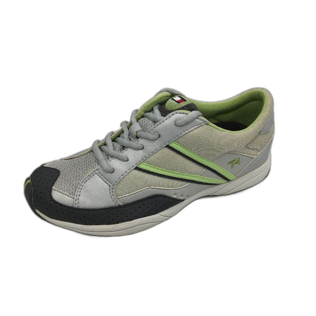 Tommy Hilfiger Caryn II Silver Grey Sneaker Shoe Youth Size US 3 EUR 35 NEW