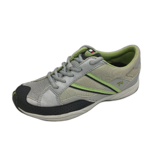 Tommy Hilfiger Caryn II Silver Grey Sneaker Shoe Youth Size US 3 EUR 35 NEW