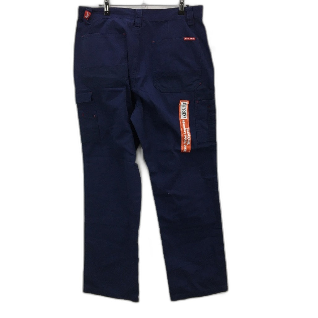 Hard Yakka Navy Blue Legends UPF50+ Lightweight Work Pants Mens Size L 87R NEW