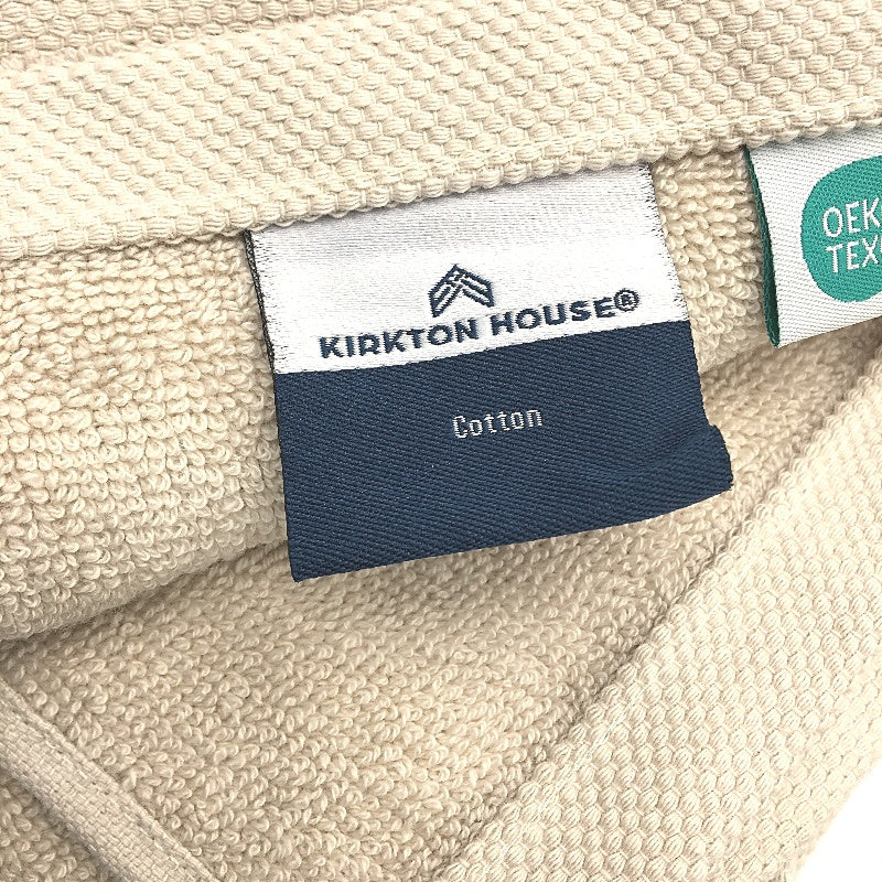 Kirkton House 10 Piece Lilac & Beige Square Patterned Luxe Face Washers Pack NEW