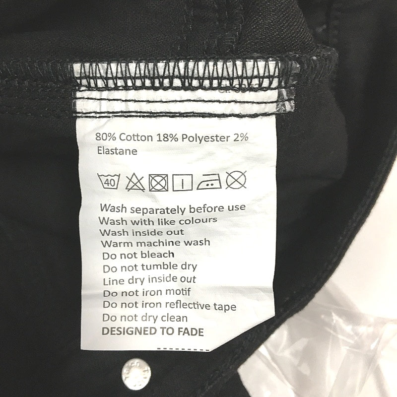 Hard Yakka Black Stretch Slim Fit Reflective Strip Womens Work Pants Size 10 NEW
