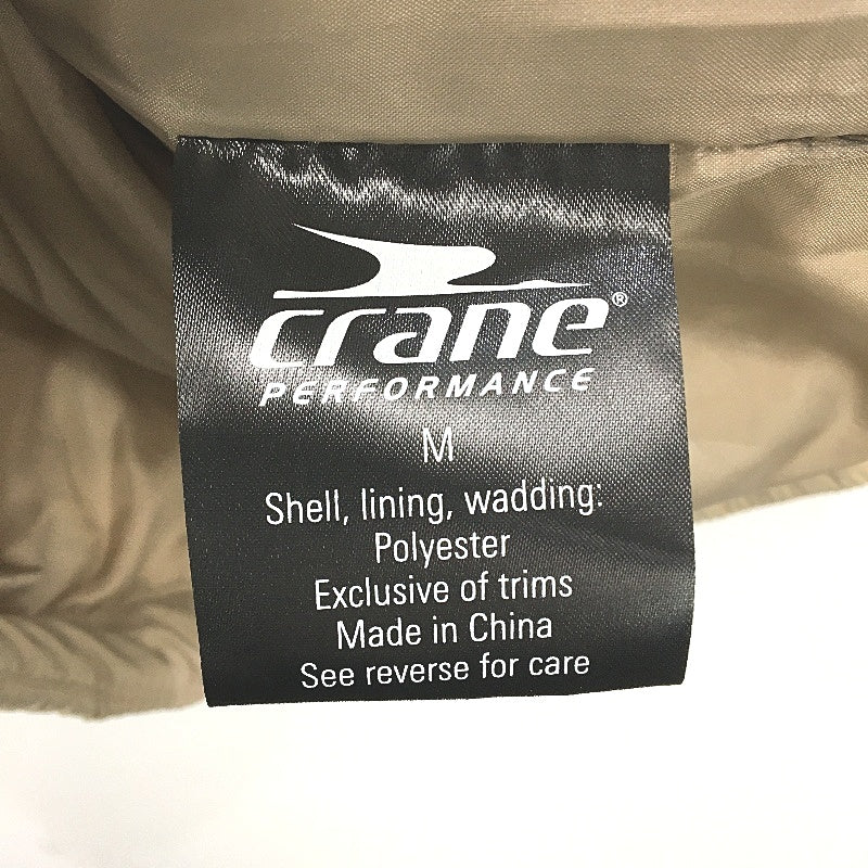Crane Performance Tan Zip Up Sleeveless Sherpa Vest Ladies Size M NEW