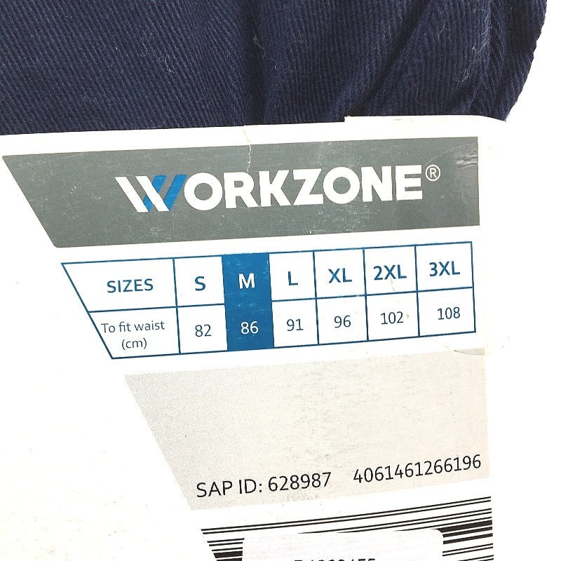 Workzone Navy Stretch Utility Pocket Cargo Work Pants UPF 50+ Mens Size M NEW