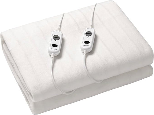 Dreamaker King Dual Control Winter Essential Electric Blanket 3 Heat Setting NEW