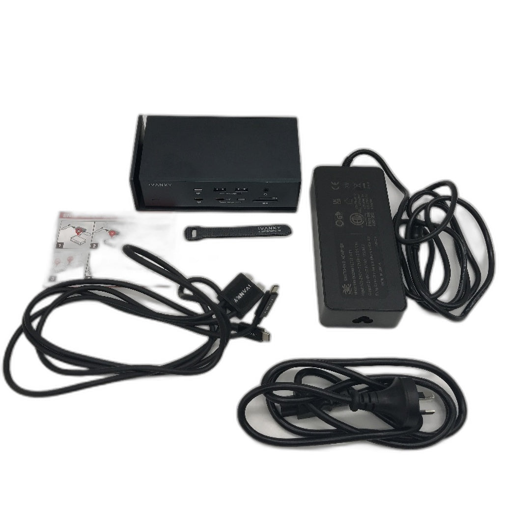 iVanky  Fusion Dock Max 1 40Gbps Data Transfer Quad Monitor Setup  6K 60Hz NEW