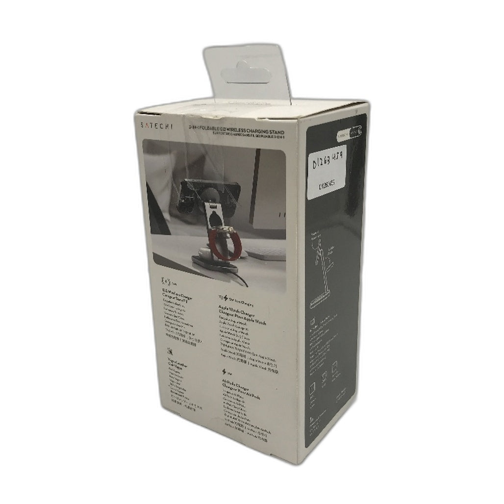 Satechi 3 in 1 Foldable Qi2 Wireless Charging Stand 15W Travel Friendly NEW