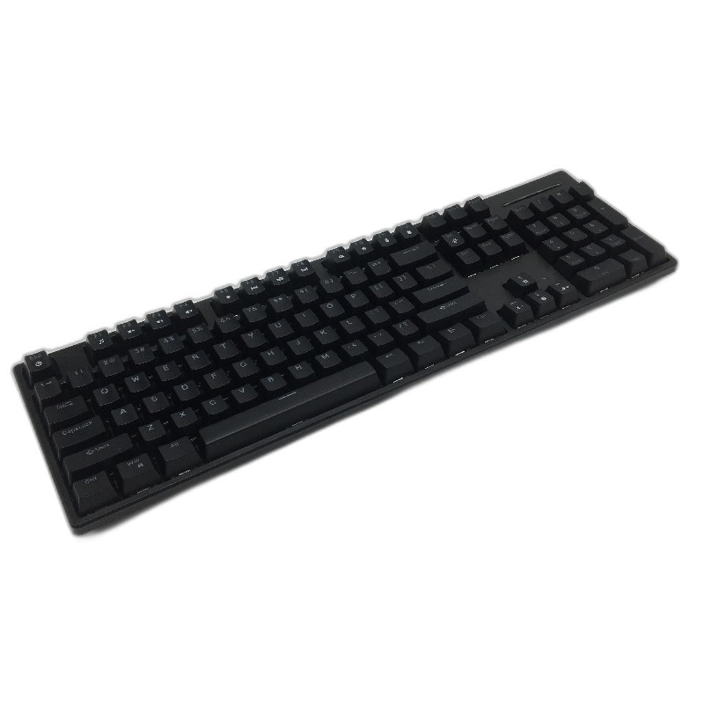 Kioom Mechanical Keyboard Blue Switches 104 Keys Ergonomic Fast Response NEW