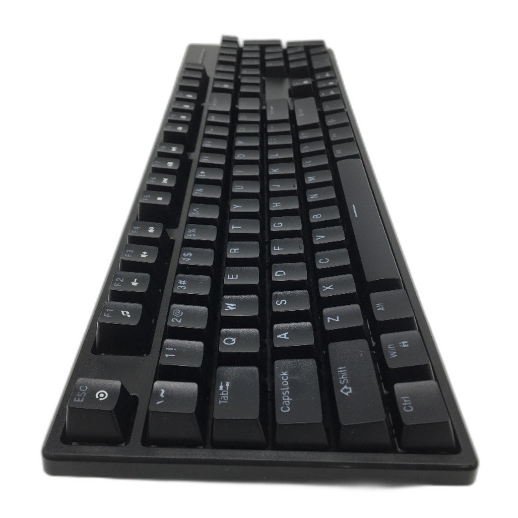 Kioom Mechanical Keyboard Blue Switches 104 Keys Ergonomic Fast Response NEW
