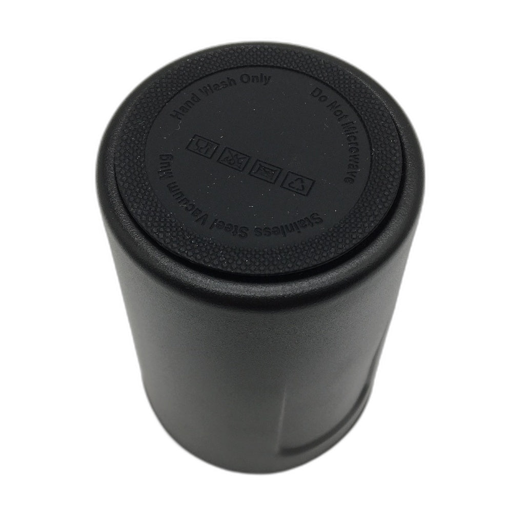 380ml Stainless Steel Vacuum Coffee Mug Lightweight Leak Proof Black NEW