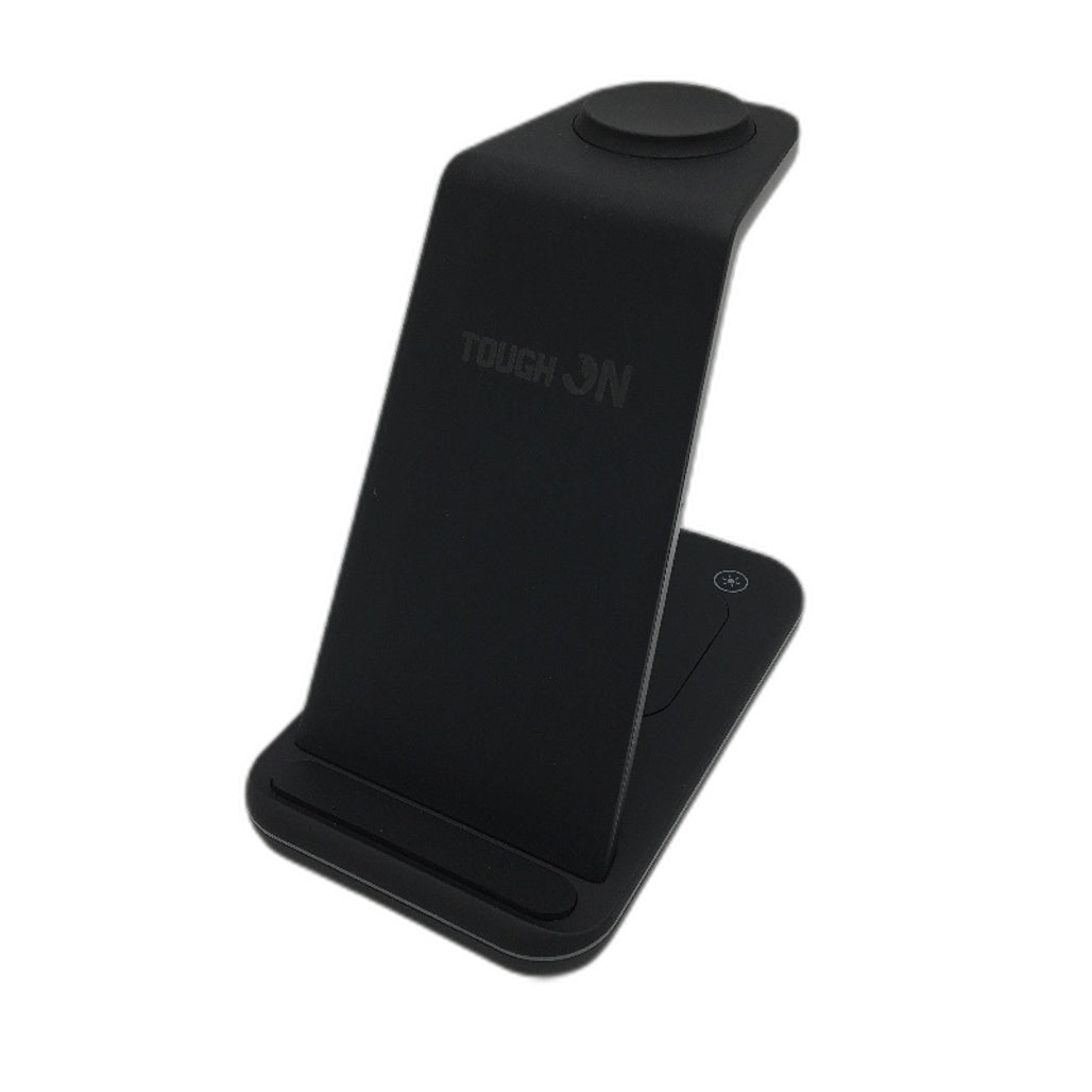 Fast 15W 3 In 1 Wireless Charger For Samsung Devices Type C Led Indicator NEW