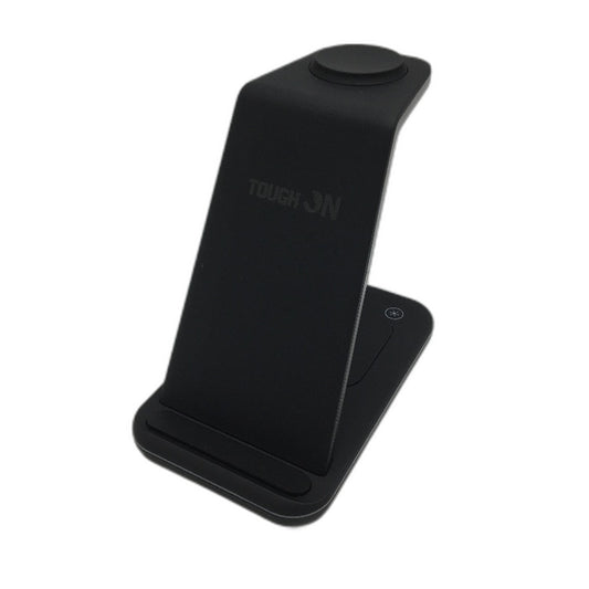 Fast 15W 3 In 1 Wireless Charger For Samsung Devices Type C Led Indicator NEW