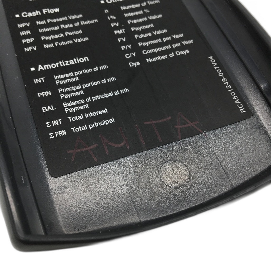 Casio FC100V Financial Consultant Calculator Full Dot 4 Line Display