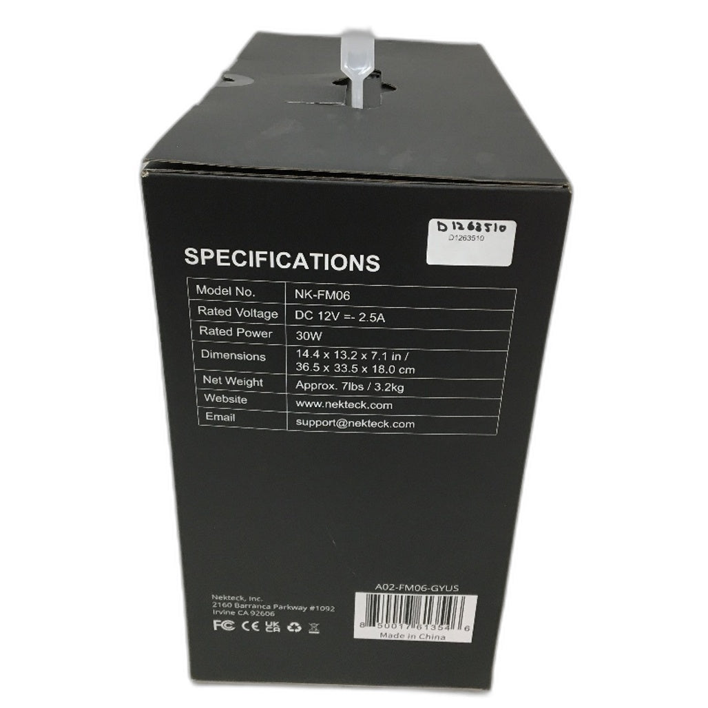 Nekteck NK FM06 Shiatsu Foot Massager Machine Soothing Heat Function 30W