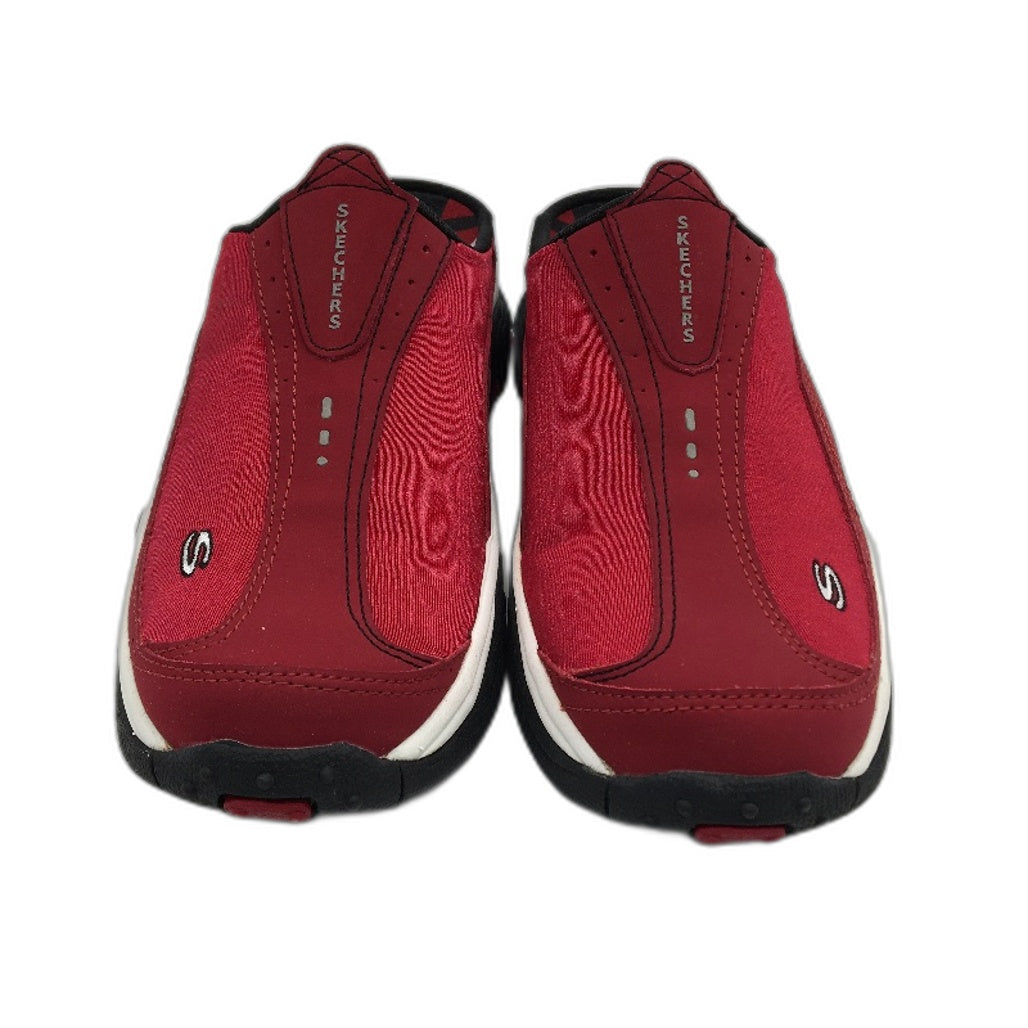 Skechers Sport Red Noogies Heckler Slider Sneakers Ladies Size EUR 38 US 8 DEMO