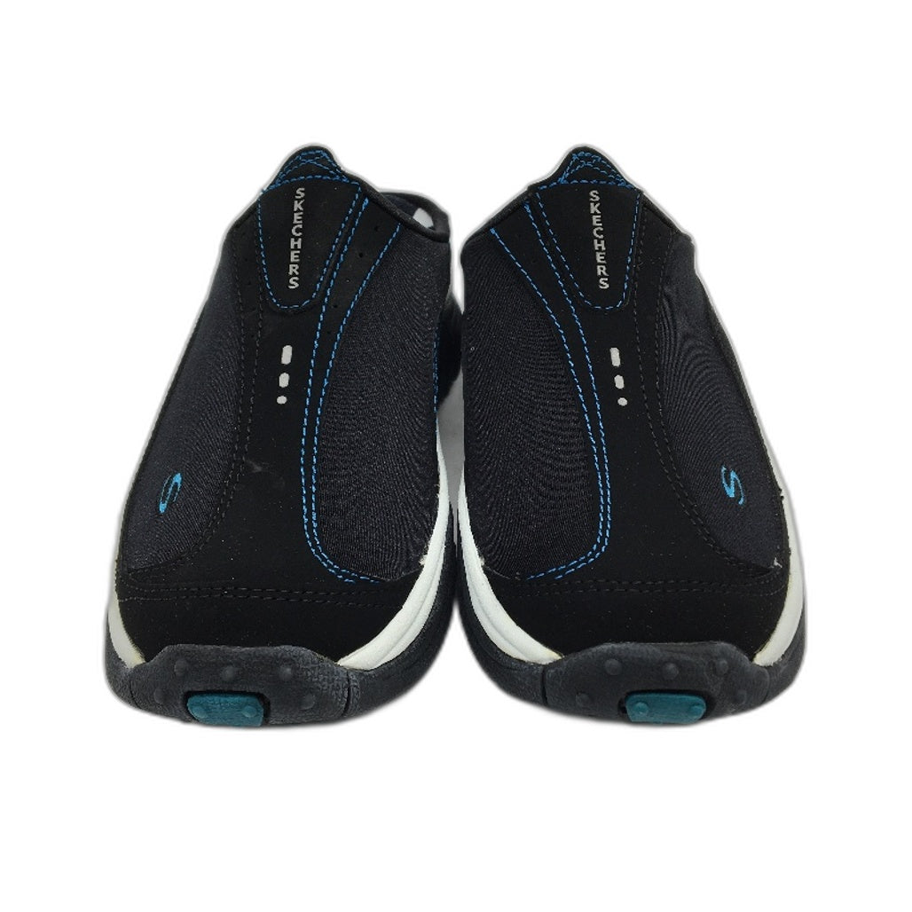 Skechers Sport Black Noogies Heckler Slider Sneakers Ladies Sze EUR 38 US 8 DEMO