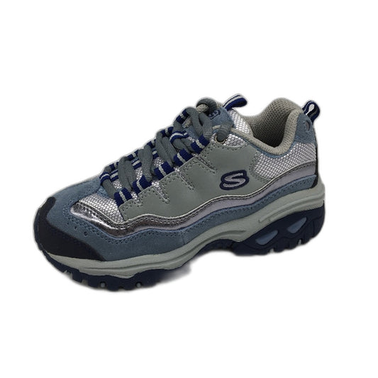 Skechers Sport Energy Light Blue Sneakers Kids Size EUR 30 US 13 19cm DEMO