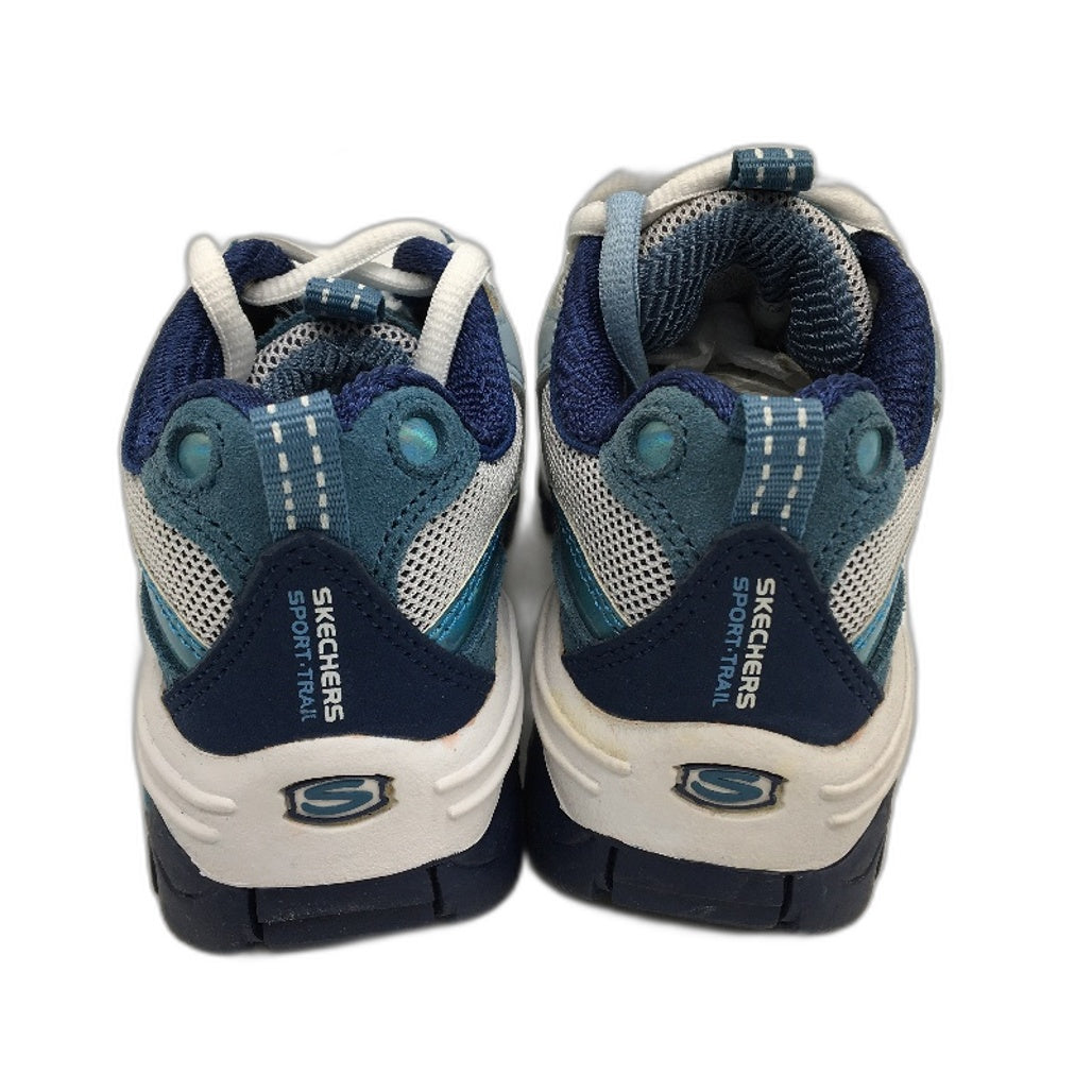 Skechers Sport Energy Light Blue Foil Sneakers Kids Sz EUR 28.5 US 12 18cm DEMO