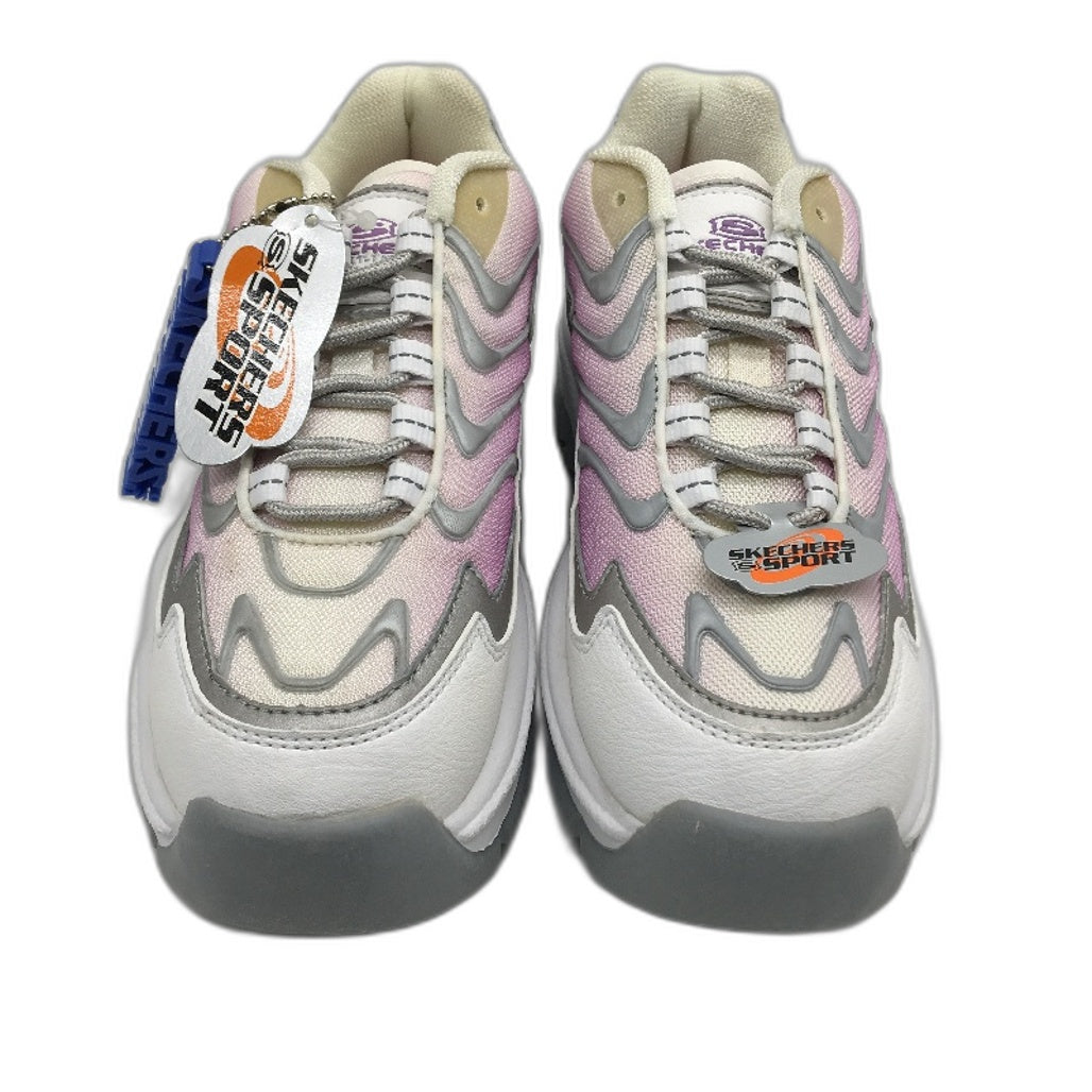 Skechers Sport Kozmiks Waves Rose & White Sneakers Ladies Size EUR 38 US 6 DEMO