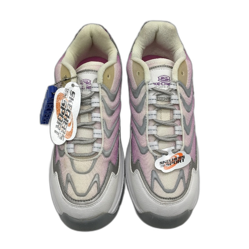 Skechers Sport Kozmiks Waves Rose & White Sneakers Ladies Size EUR 38 US 6 DEMO