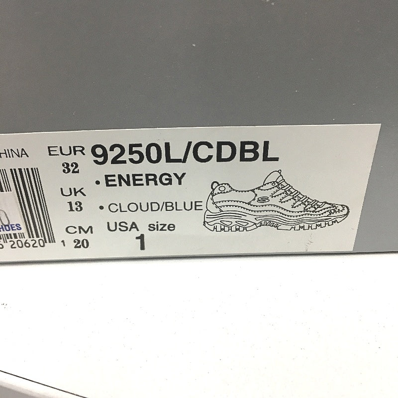 Skechers Sport Energey Cloud Navy Blue Sneakers Kids Size EUR 32 US 1 20cm DEMO